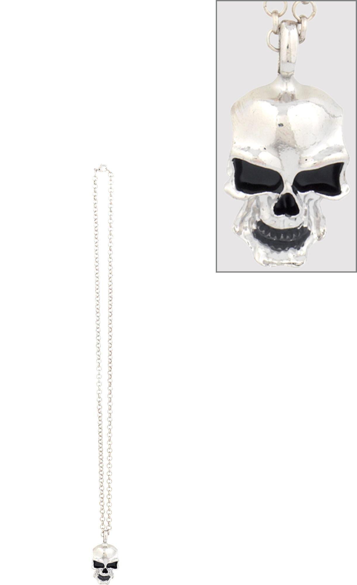 Silver Skull Necklace