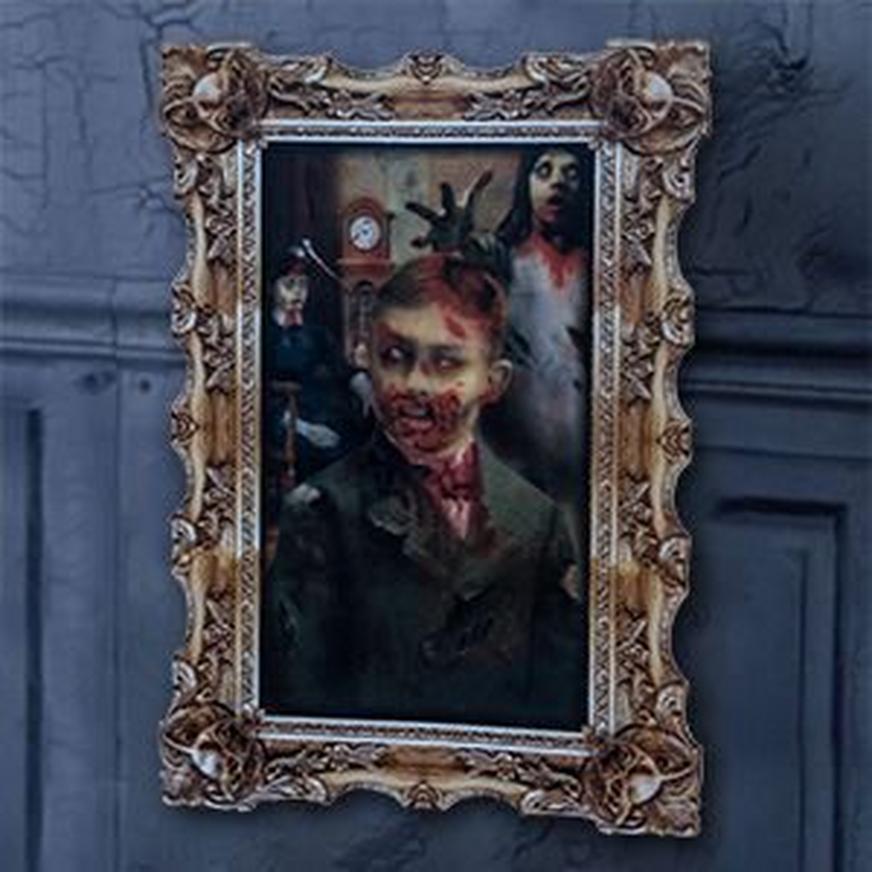 Boy Zombie Lenticular Portrait