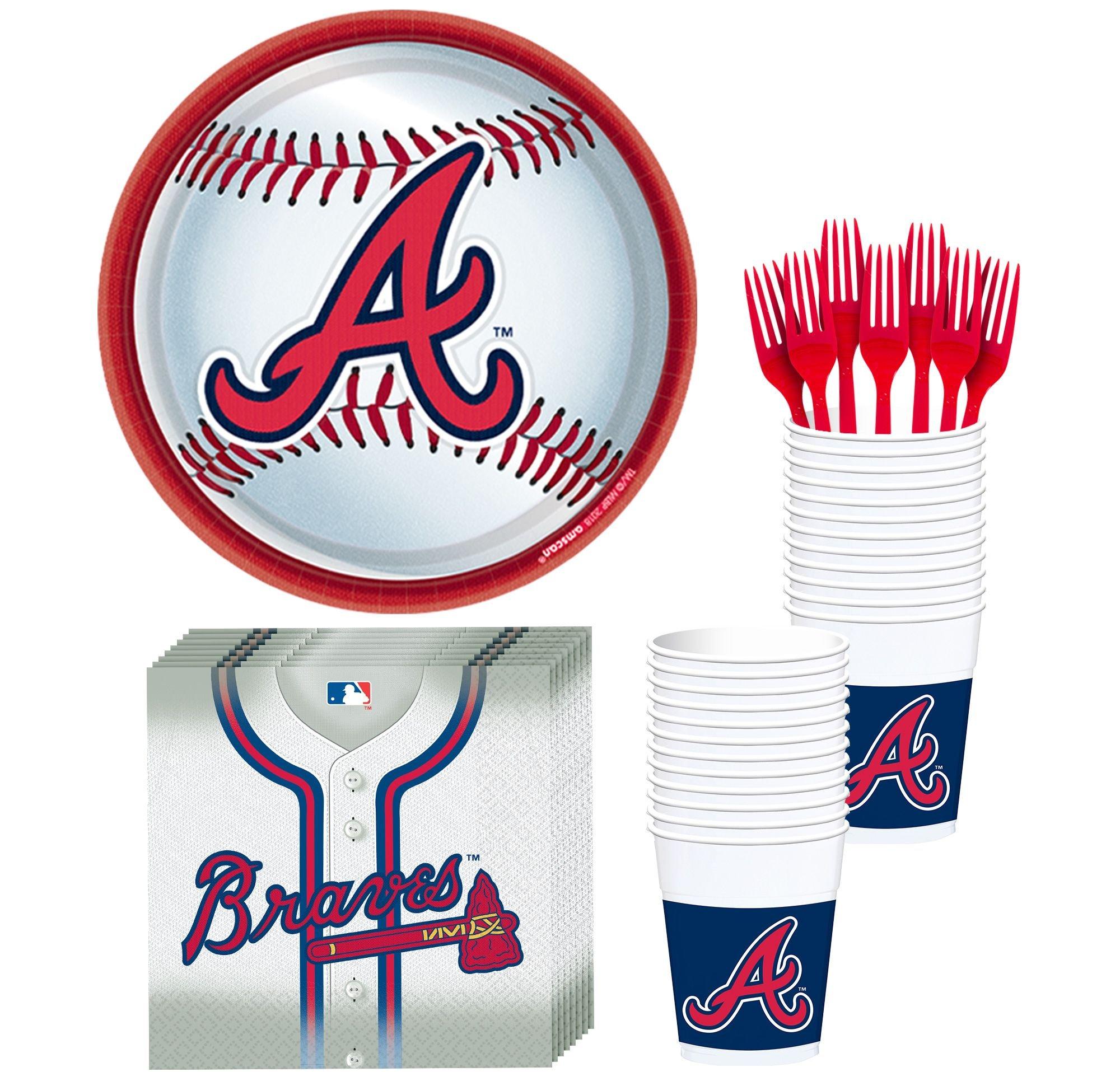 Atlanta Braves Party Kit for 18 Guests Party City