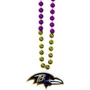 Baltimore Ravens Pendant Bead Necklace