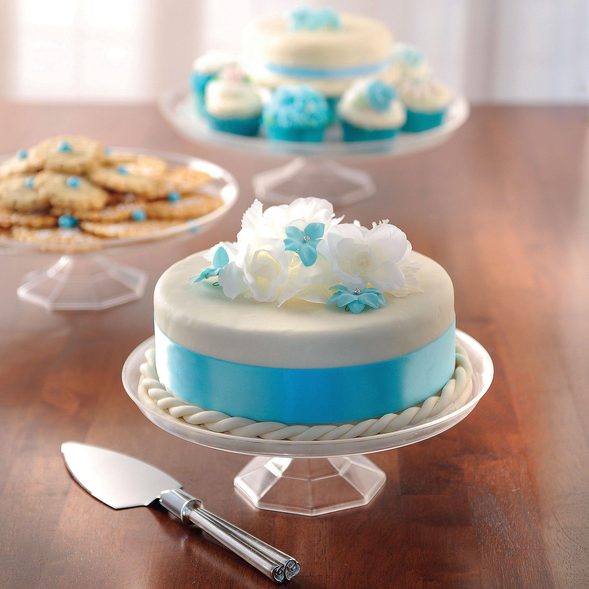 Small Clear Plastic Cake Stand