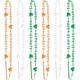Happy St. Pats Bead Necklaces 6ct
