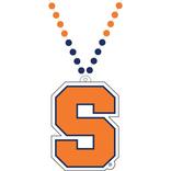 Syracuse Orange Pendant Bead Necklace