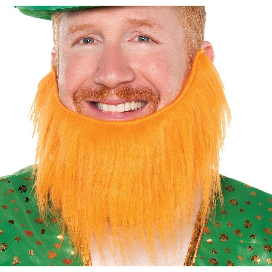 Scotsman Scottish Ireland Ginger Orange Beard Costume Leprechaun Accessory 