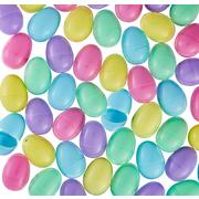 Pastel Fillable Easter Eggs 48ct