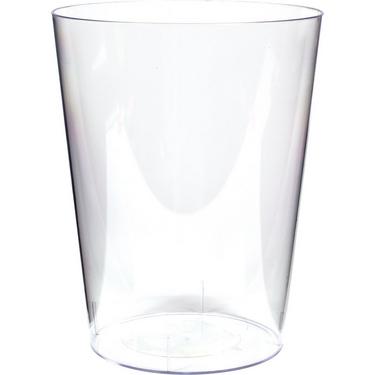 Clear Plastic Cylinder Container 7 1/2in x 6in