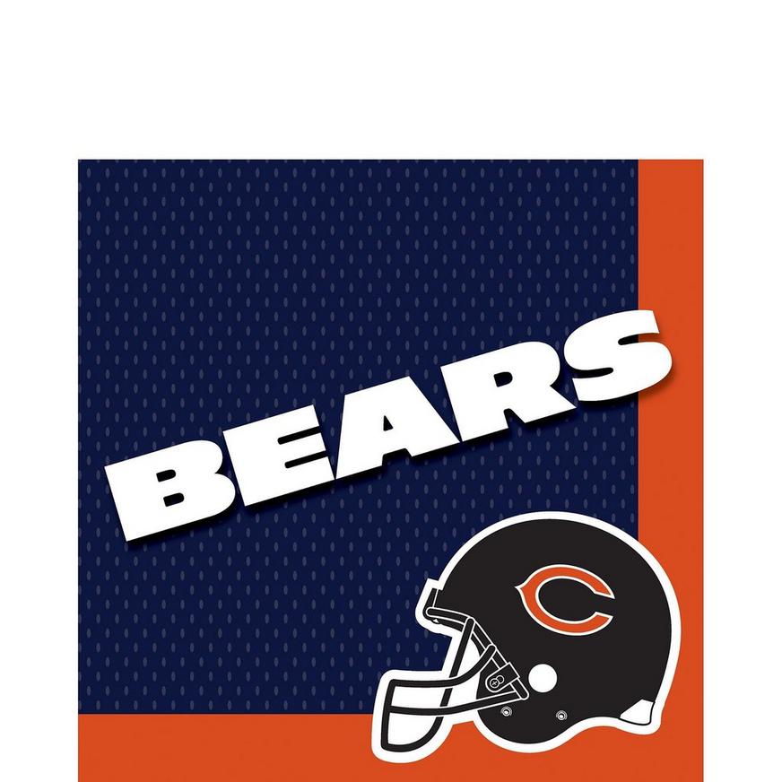 Chicago Bears Lunch Napkins 36ct