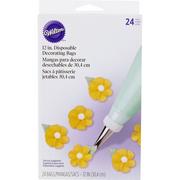 Wilton Clear Piping Bags 24ct