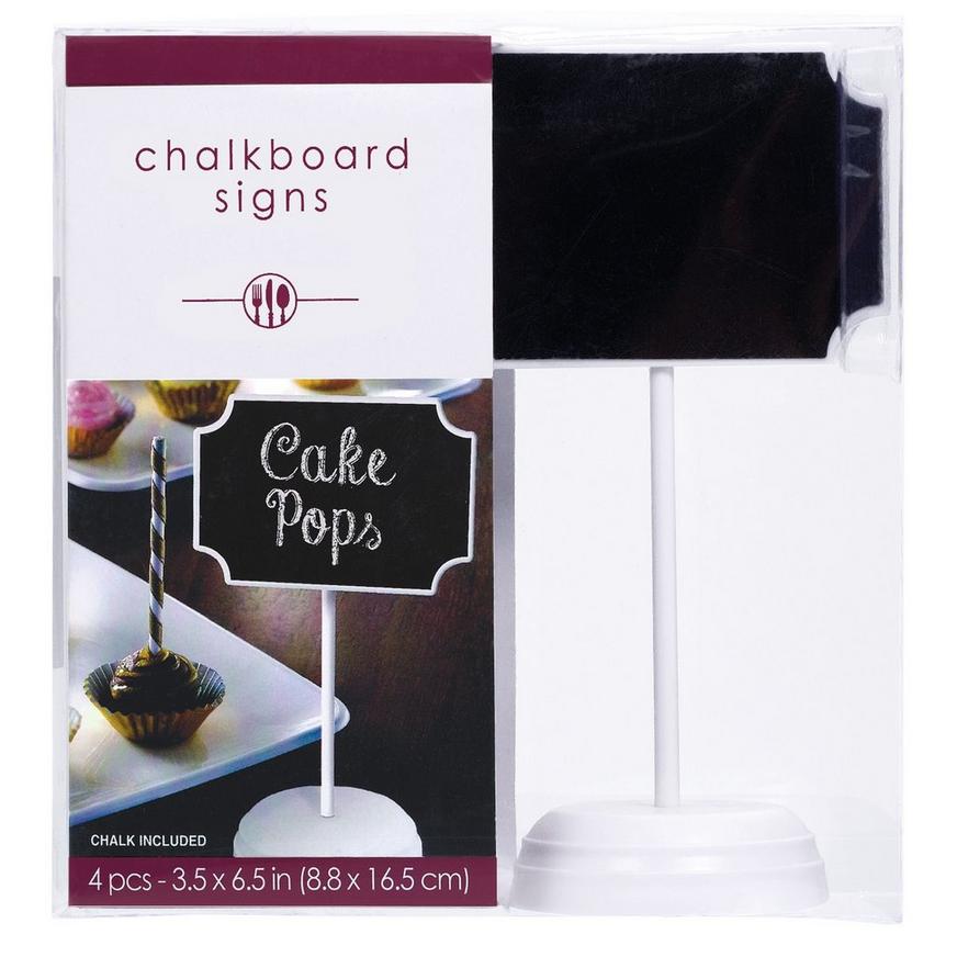 Label Chalkboard Signs 4ct