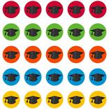 Glitter Graduation Cap Cutouts 50ct