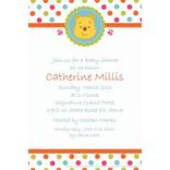 Custom Winnie the Pooh Baby Shower Invitations