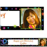 Custom The Party Continues 30th Birthday Photo Banner 6ft