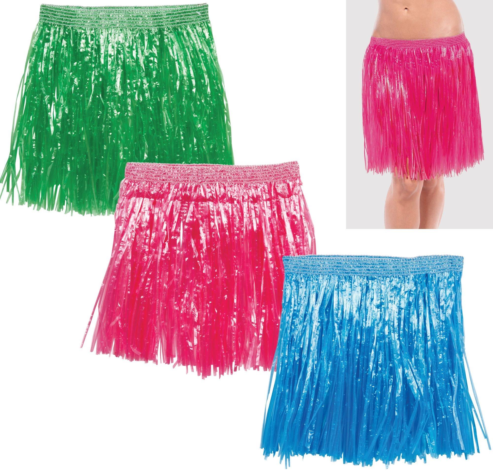  HAPPY DEALS ~ Adult Size Green Grass Hula Skirt with