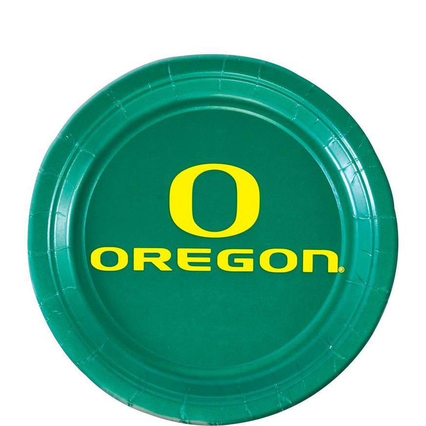 Oregon Ducks Dessert Plates 12ct