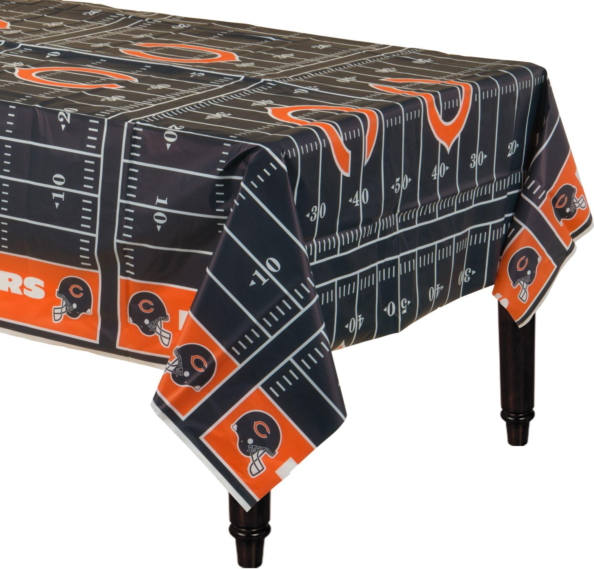 Chicago Bears Table Cover 54in x 102in Party City