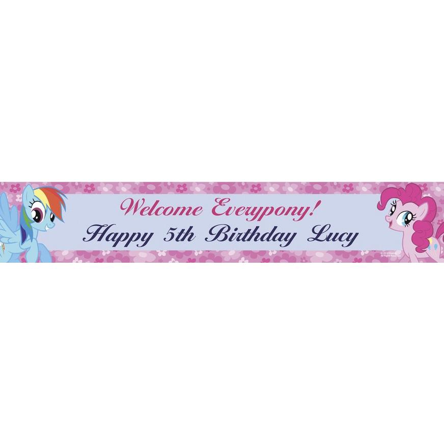 Custom My Little Pony Friends Banner 6ft