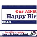 Custom Buffalo Bills Banner 6ft