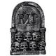 Skulls Tombstone Decoration