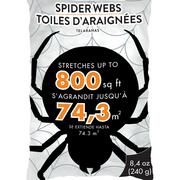 White Stretch Spider Web, 800 sq ft