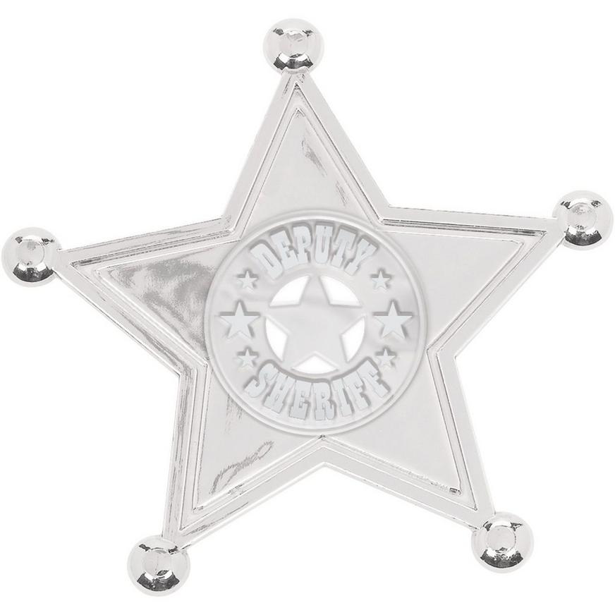 Silver Sheriff Badges 8ct