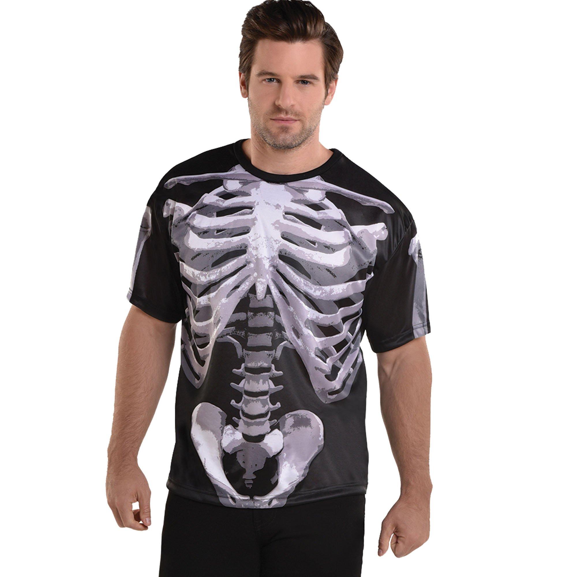 Mens skeleton clearance shirt