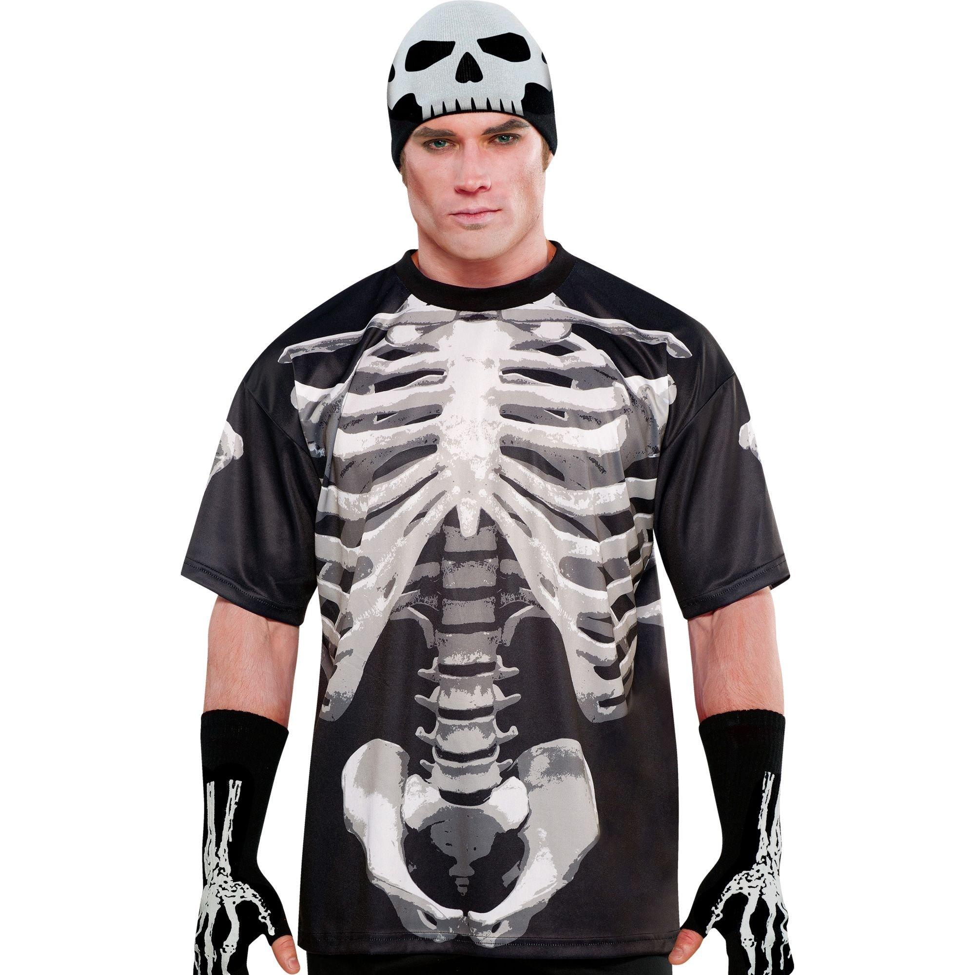 Skeleton Costume T-shirt Tees Costume - Halloween - Horror – Textual Tees