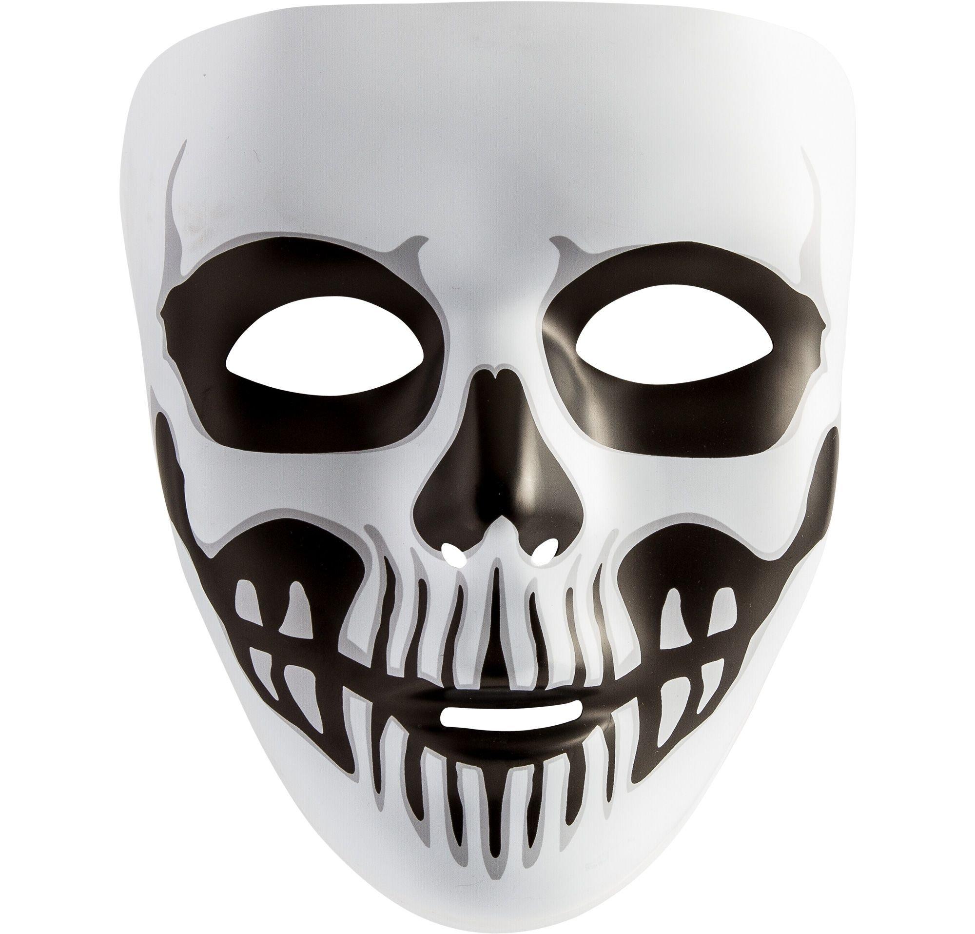 scary white mask