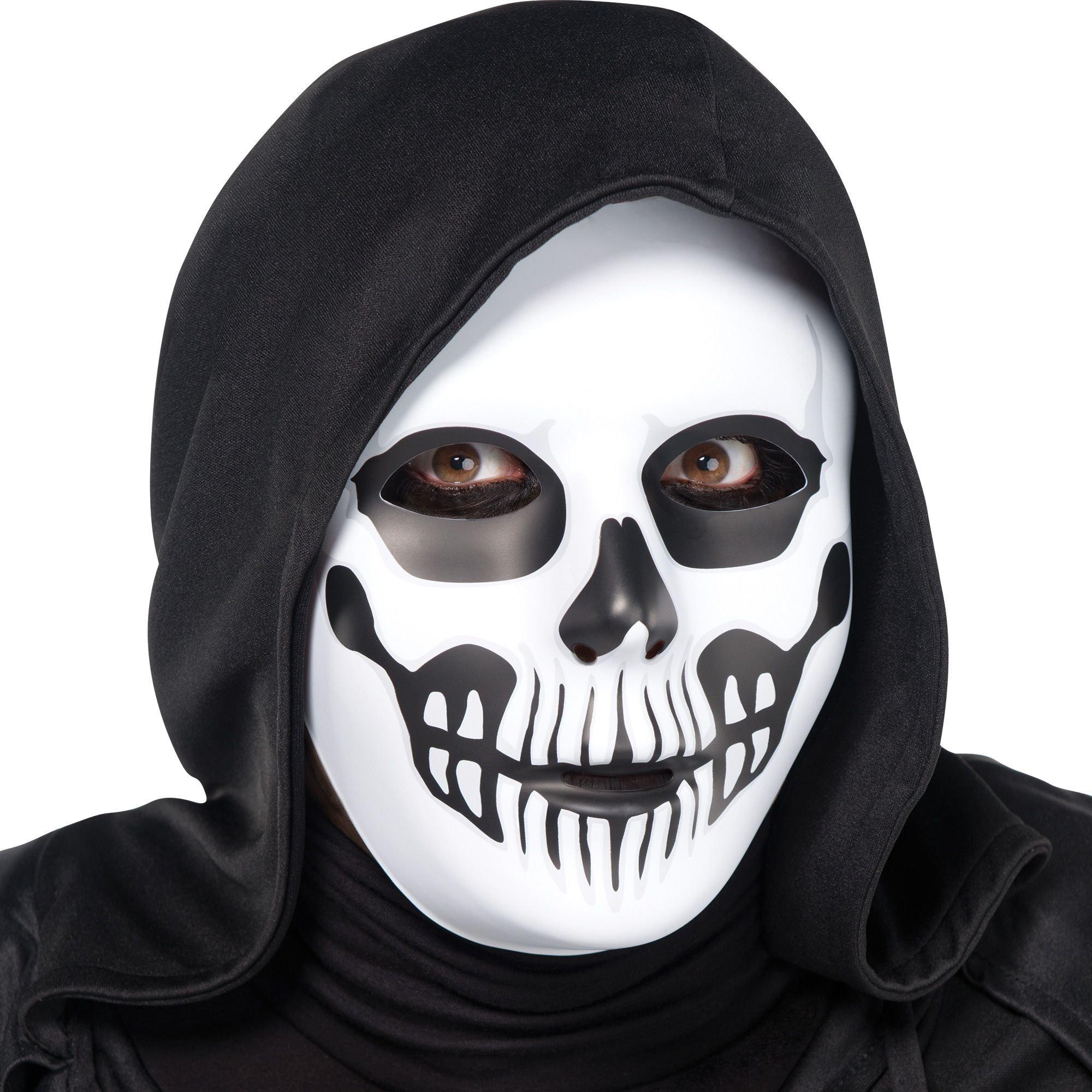 black skull mask halloween