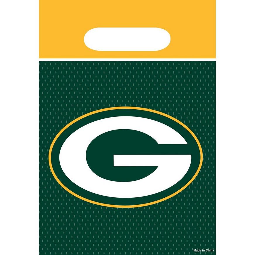 Green Bay Packers Favor Bags 8ct