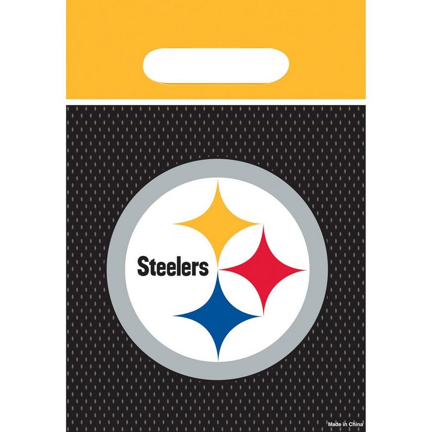 Pittsburgh Steelers Favor Bags 8ct