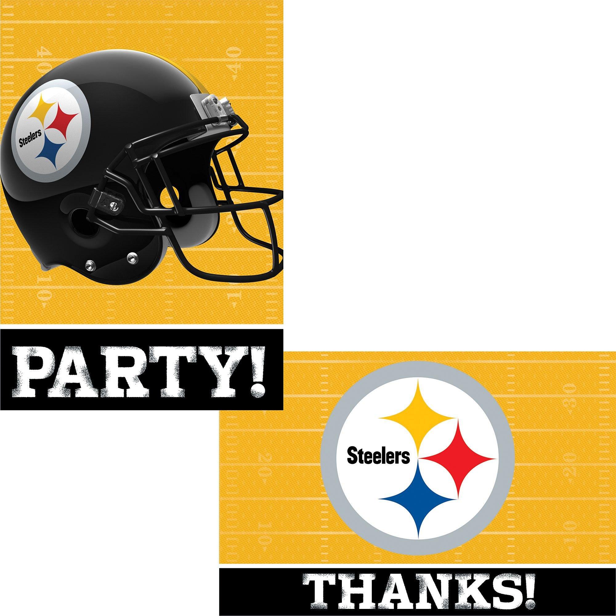 Pittsburgh Steelers Invitations & Thank You Card Sets