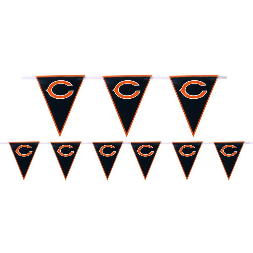 Chicago Bears Pennant Banner