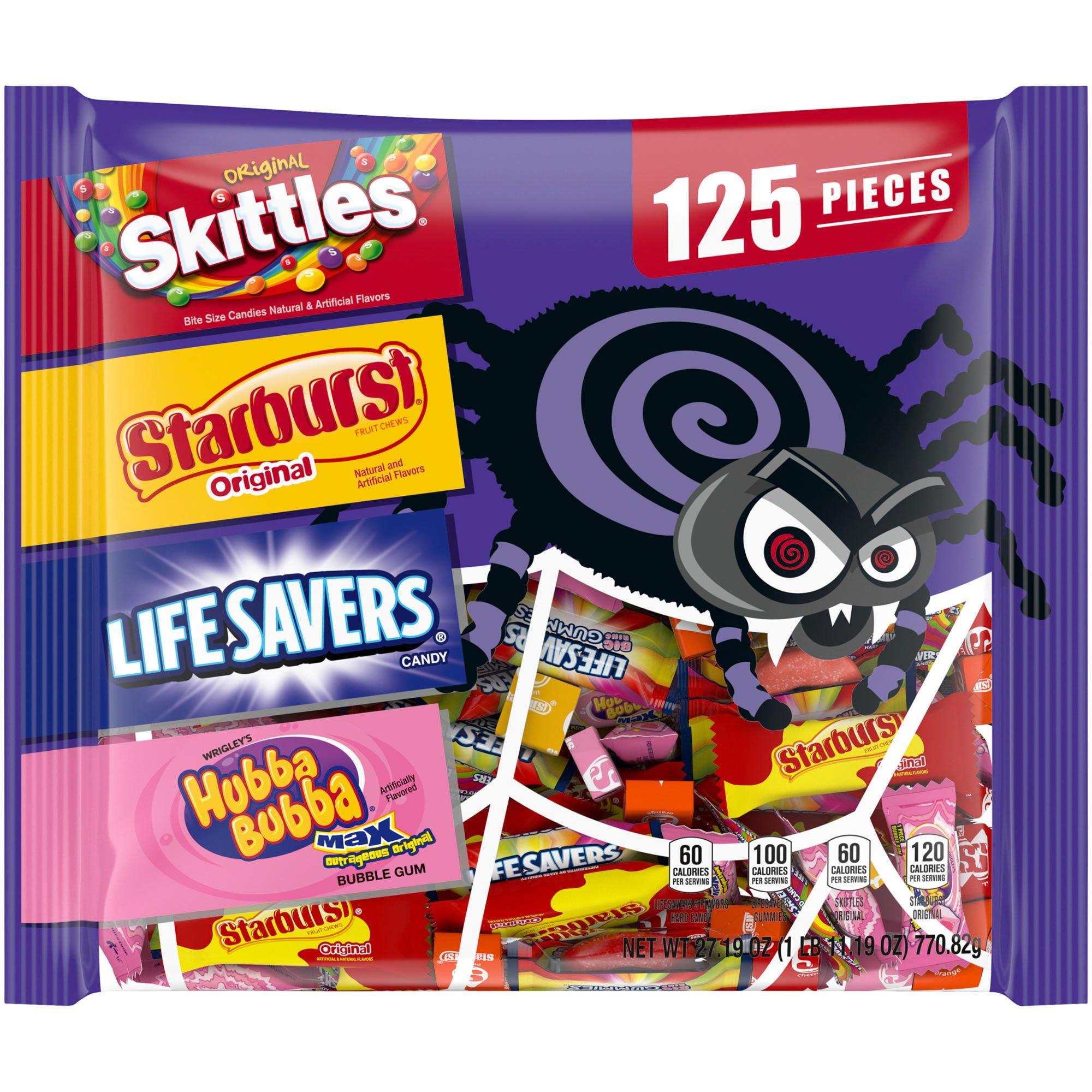 Fruity Candy Mix Halloween Grab Bag, 27.9oz, 125pc Party City