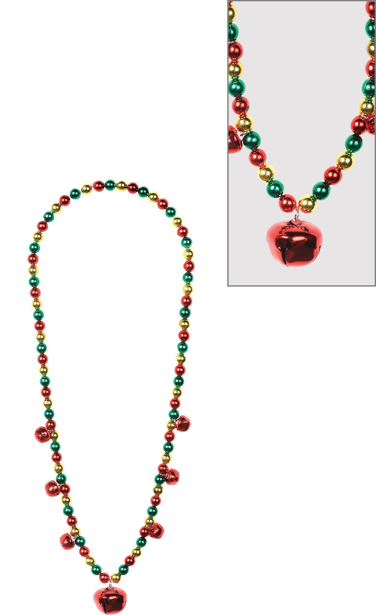 Jingle Bell Necklace 32in Party City