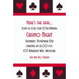 Custom Place Your Bets Invitations