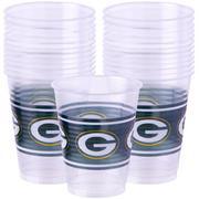 Green Bay Packers Plastic Cups 25ct