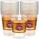 San Francisco 49ers Plastic Cups 25ct