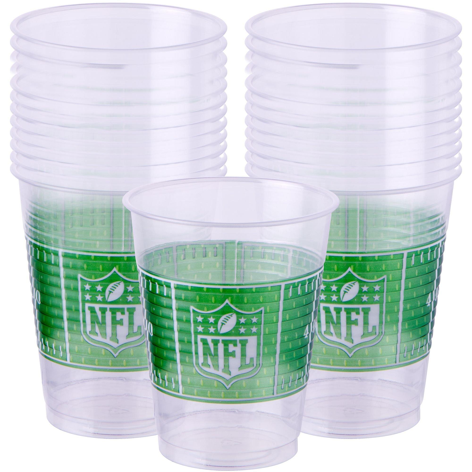 Amscan NFL (afc) Licenced 16oz Party Cups - 25 Pack - Choose Team Black/Yellow