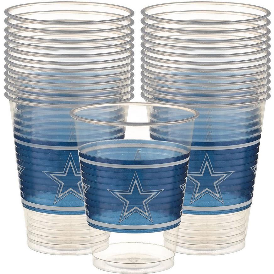 Dallas Cowboys Plastic Cups 25ct