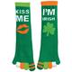 Kiss Me I'm Irish Toe Socks