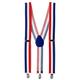 Patriotic Striped Suspenders