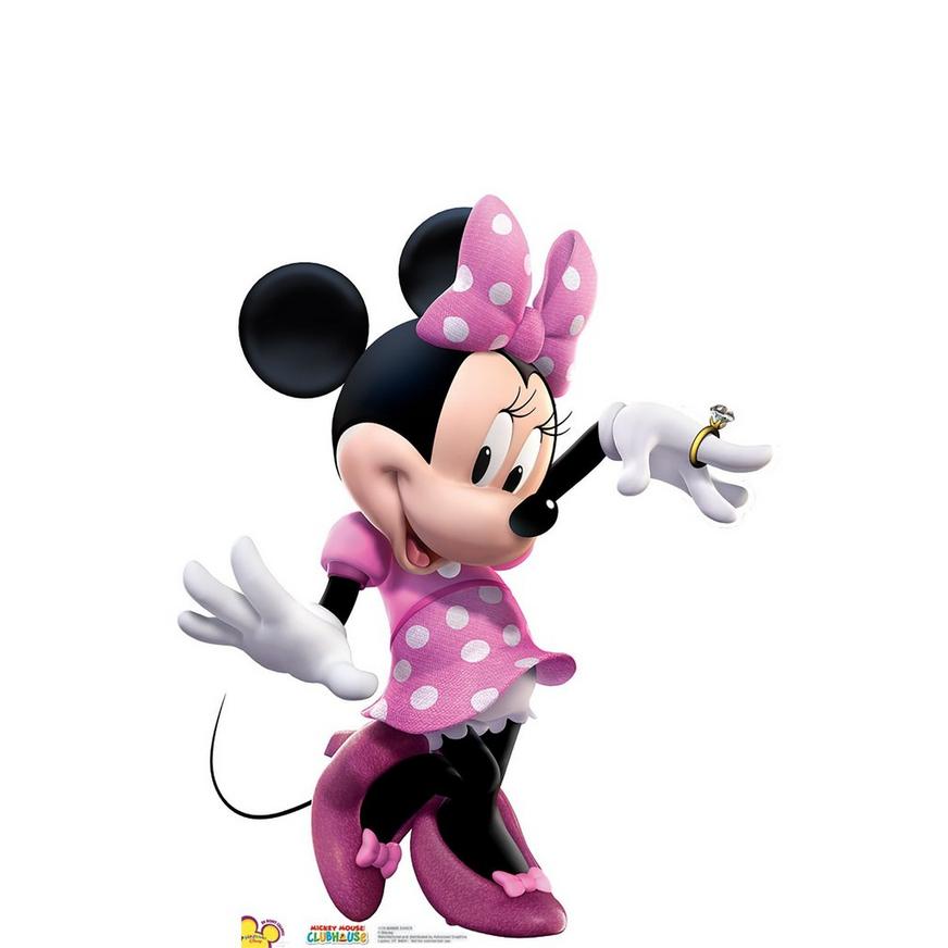 multicolor Star Cutouts Ltd SC1621 Minnie Disney Recorte de cartón para fans y fiestas de Mniie Mouse Altura 88 cm 