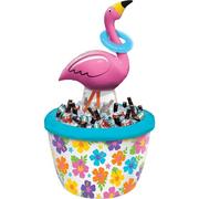 Inflatable Ring Toss Flamingo Cooler