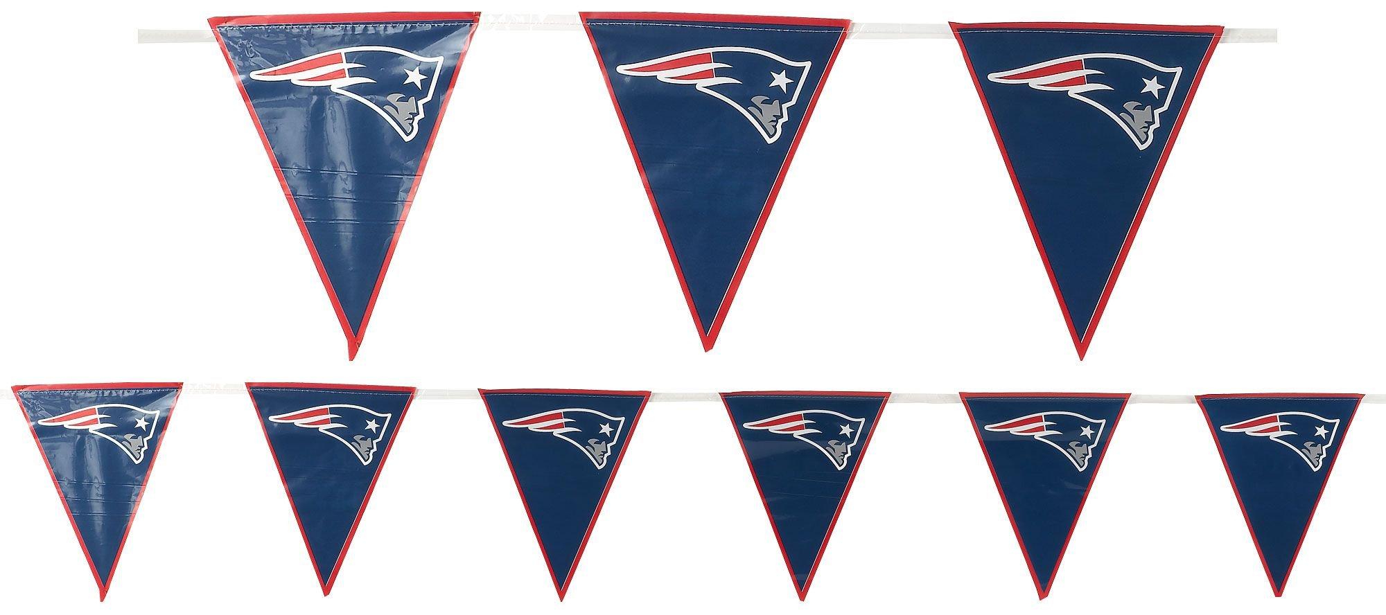 New England Patriots Pennant Banner
