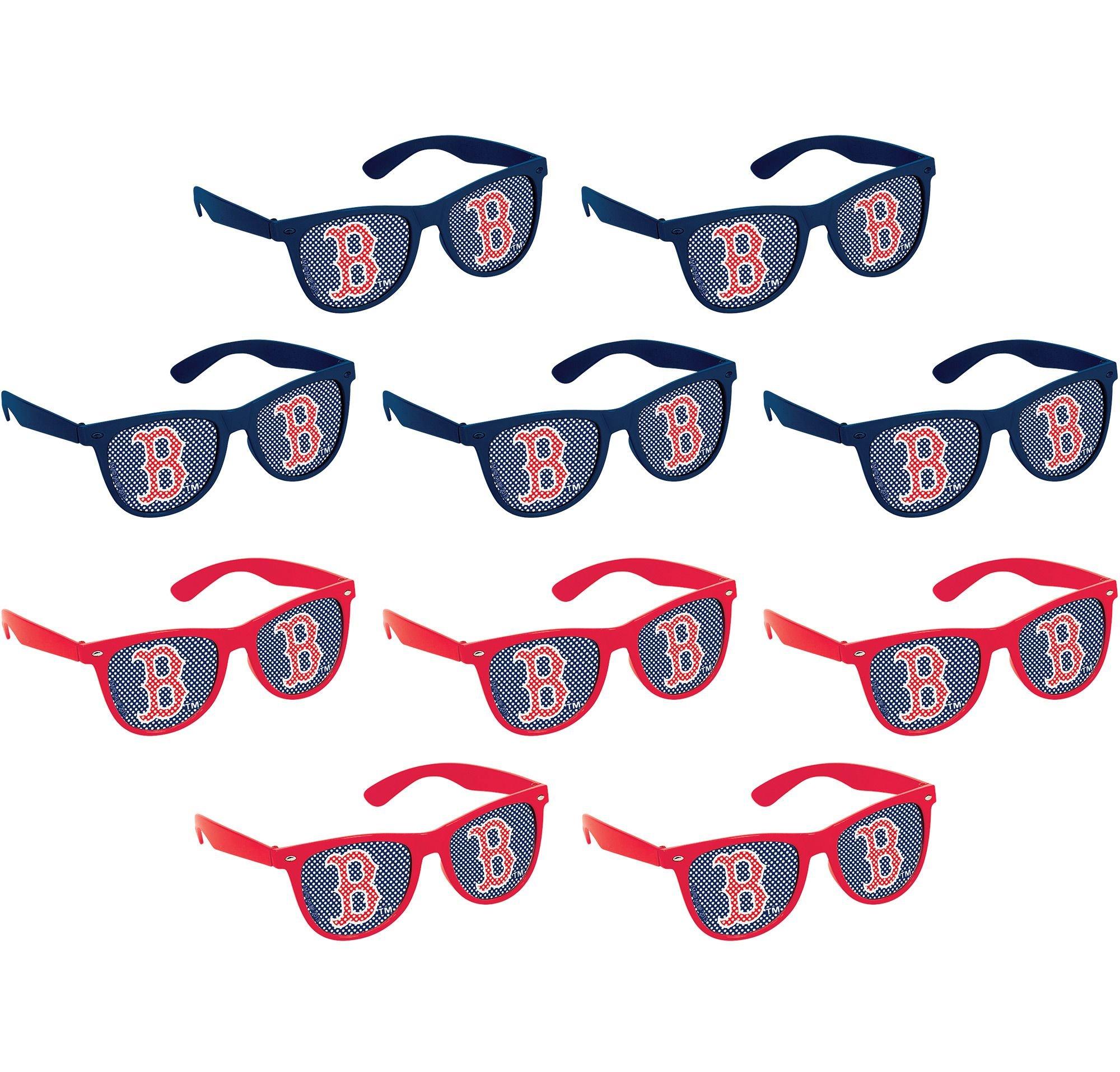 Boston Red Sox Printed Glasses 10ct