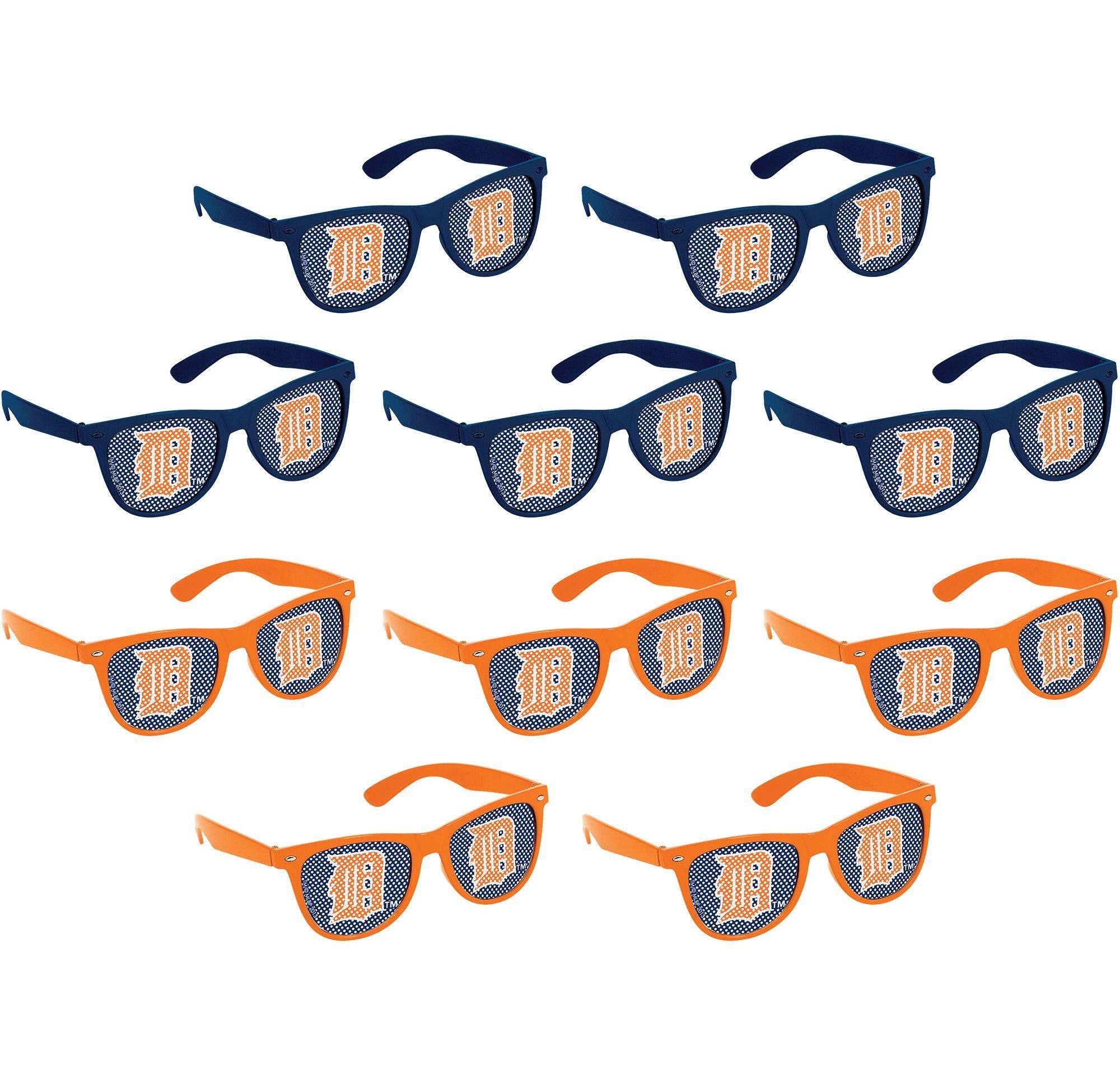 Detroit Tigers Printed Glasses 10ct