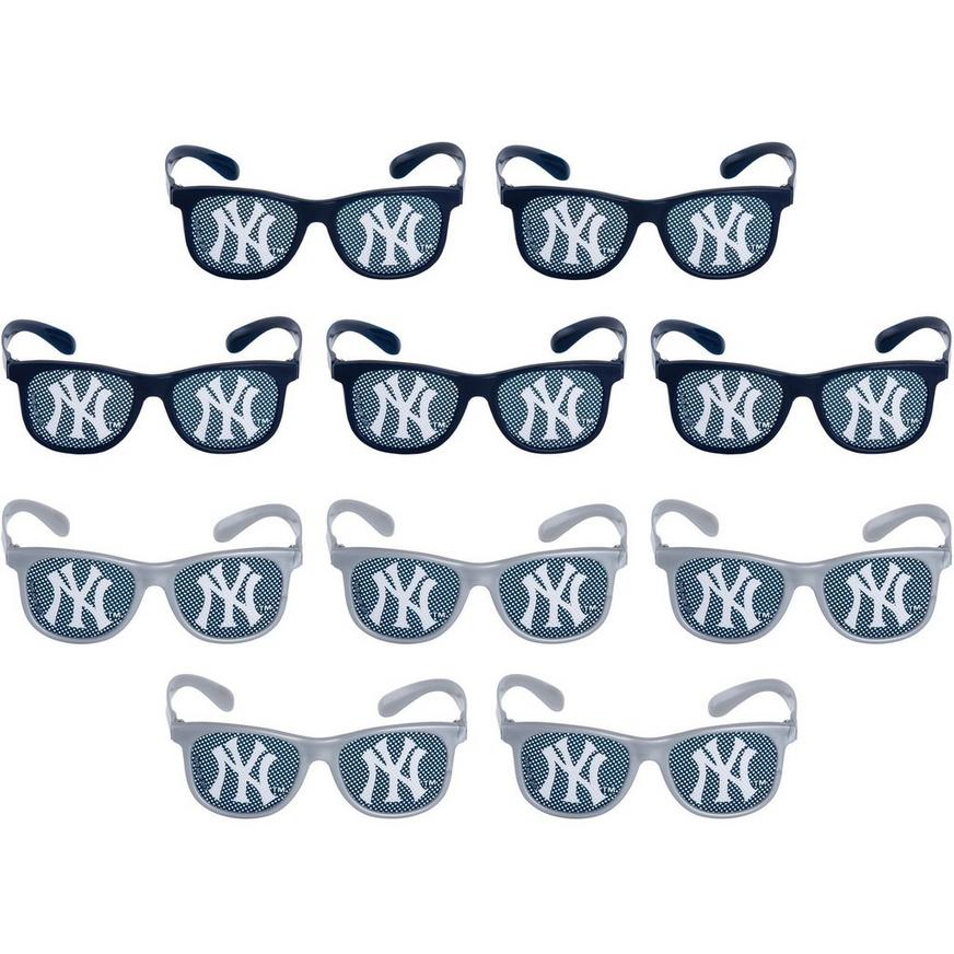 New York Yankees Printed Glasses 10ct