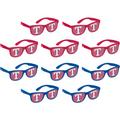 Texas Rangers Printed Glasses 10ct