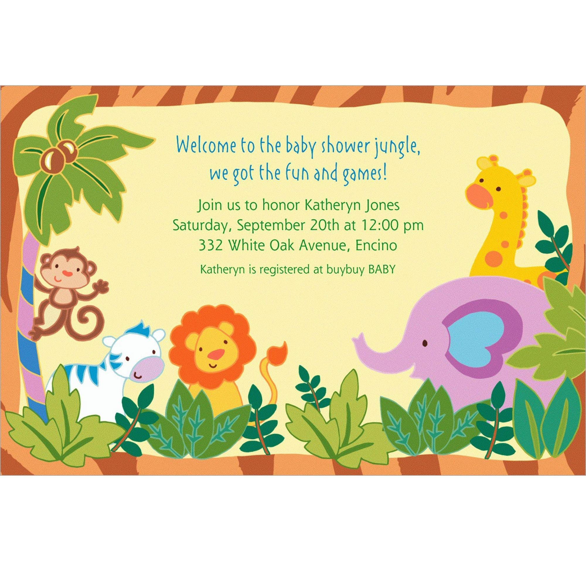 Party city sale invitations baby shower