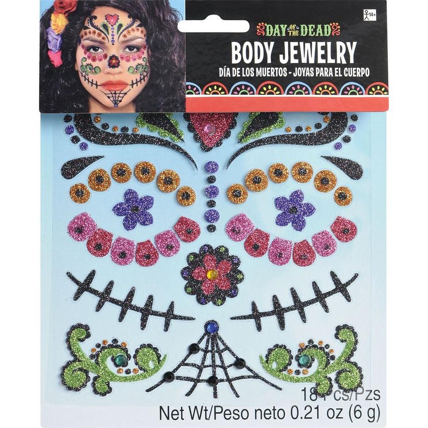 Day of the Dead Body Jewelry Pack